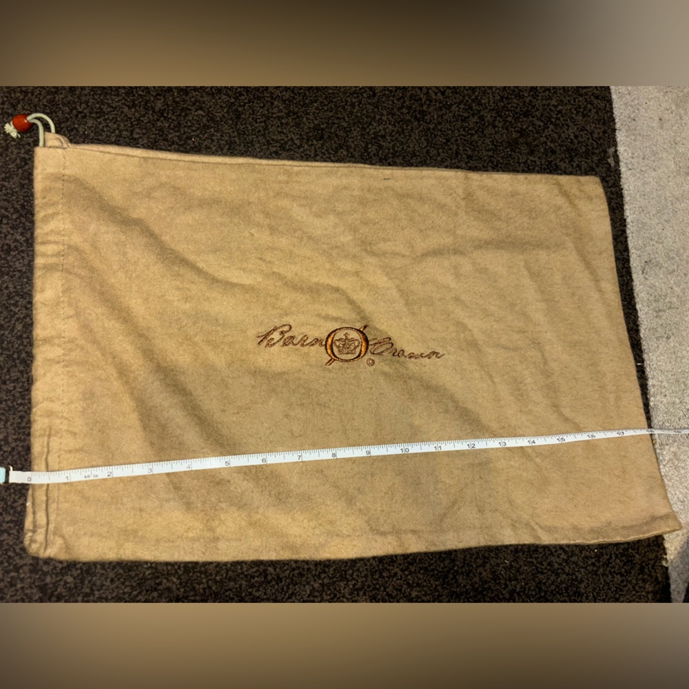 12x18 Barn Crown Drawstring Purse Cover Dust Protector Storage Bag